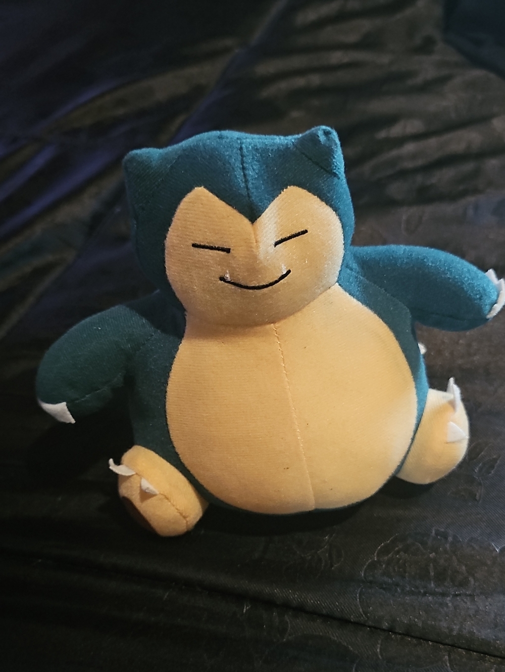 Pokemon Snorlax Plush - Teal and Yellow